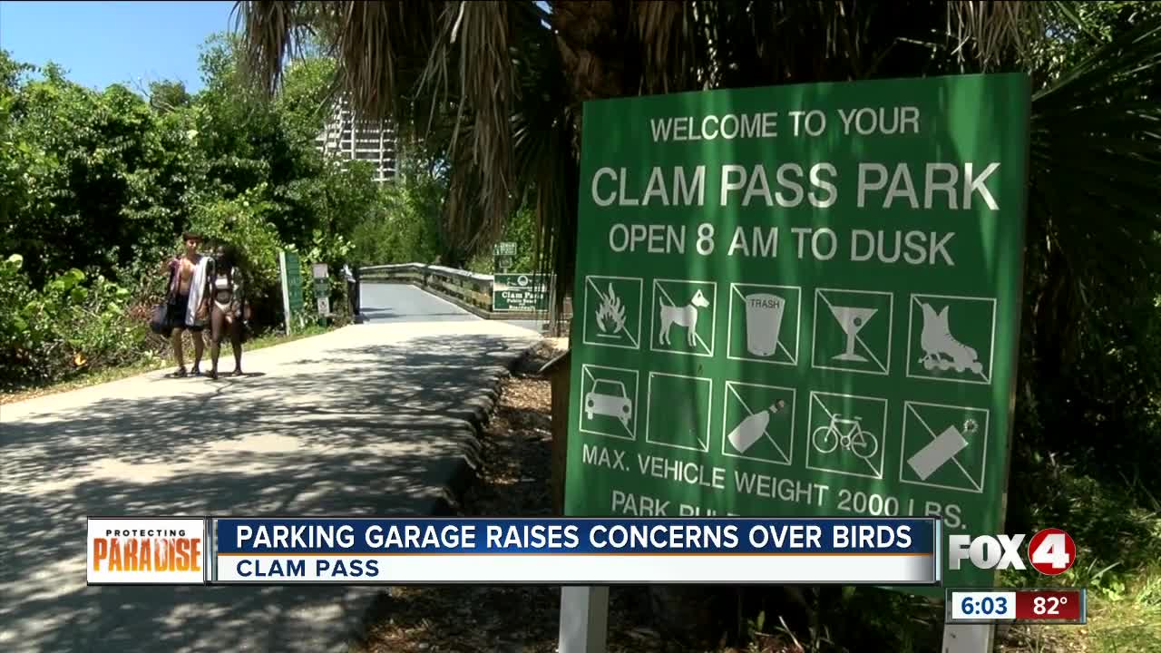 Proposed parking garage for Clam Pass Park concerns Audubon Society