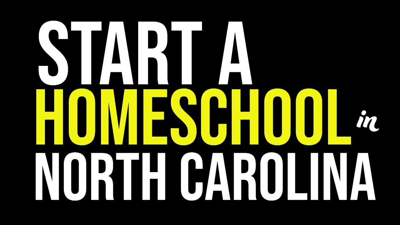 Start an NC Homeschool