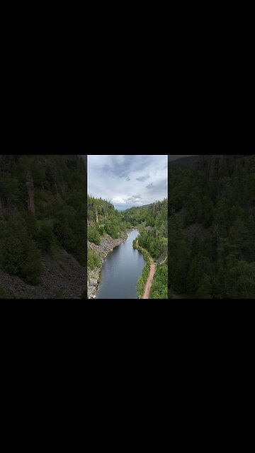 Longest suspension bridge in Canada 🇨🇦 #Longest_Suspension_Bridge