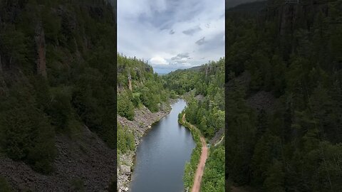 Longest suspension bridge in Canada 🇨🇦 #Longest_Suspension_Bridge