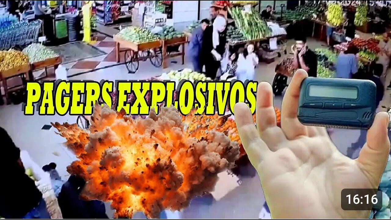 PAGERS EXPLOSIVOS - QUAL TECNOLOGIA PERMITIU ESTE ATAQUE?