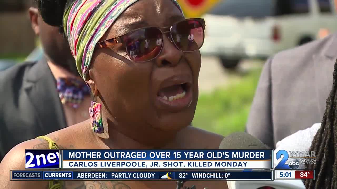 Mother of slain 15-year-old boy pleads for justice
