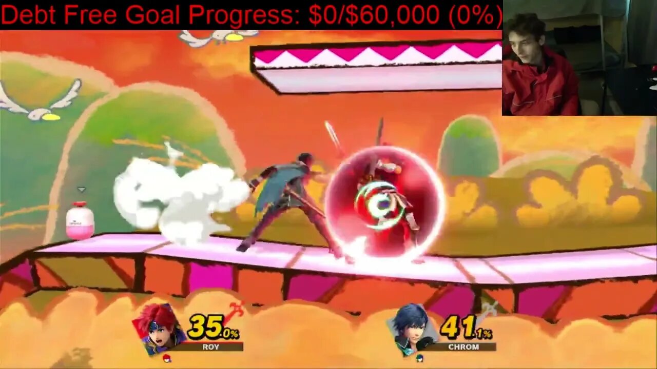 Roy VS Chrom On The Hardest Difficulty In A Super Smash Bros Ultimate Match With Live Commentary