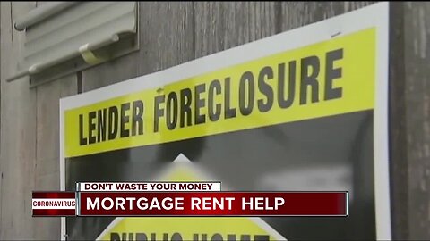 Dont Waste Your Money: Mortgage rent help