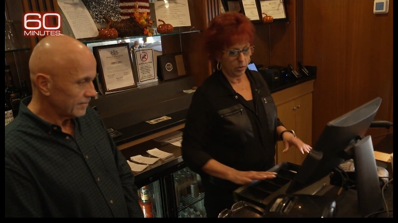 60 Minutes Host Tries To Push Biden Talking Points, Restaurant Owner Isn't Having It