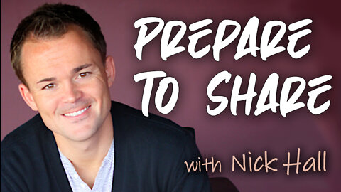 Prepare To Share - Nick Hall on LIFE Today Live