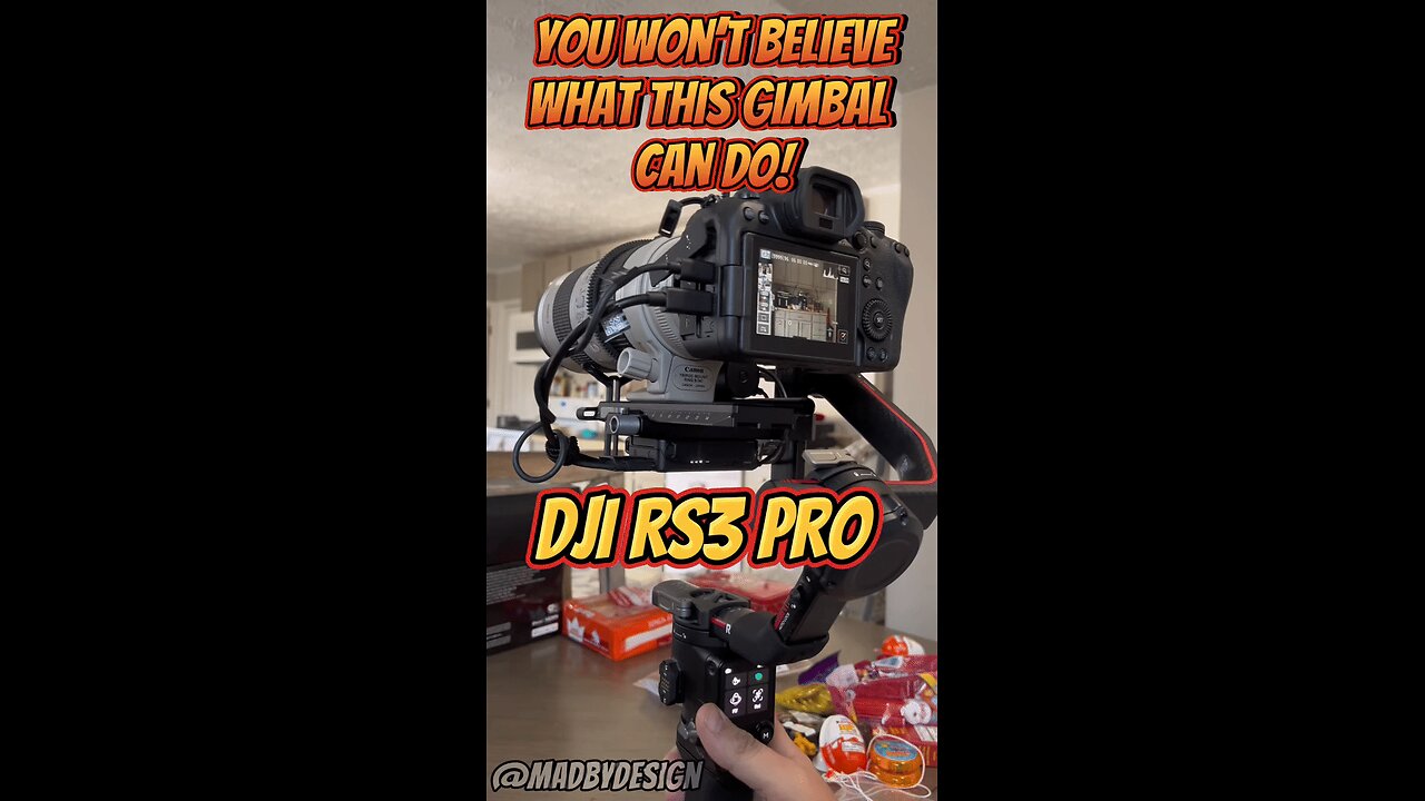 Perfect Gimbal For Full Frame - You Won’t Believe What This Gimbal Can Do - DJI RS3 Pro + Canon R6 Mark ii + Canon EF 70-200