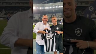 🚨LUCAS FERNANDES RECEBE OS PARABÉNS DE TEXTOR! #botafogo #brasileirão