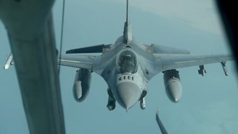 908th EARS aerial refuels F-15Es, F-16Cs