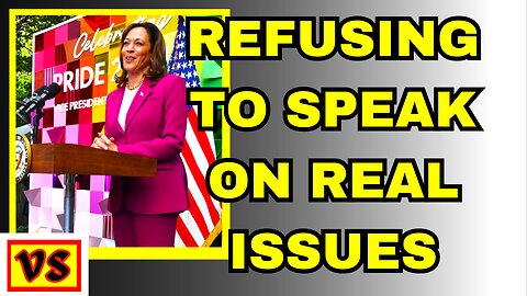 Kamala Harris SILENT as economy crumbles