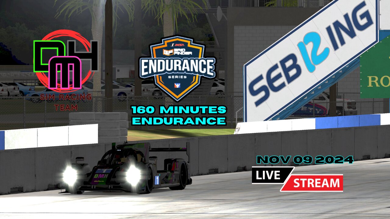 IMSA Endurance Series continues at SEBRING #simracing #iracing