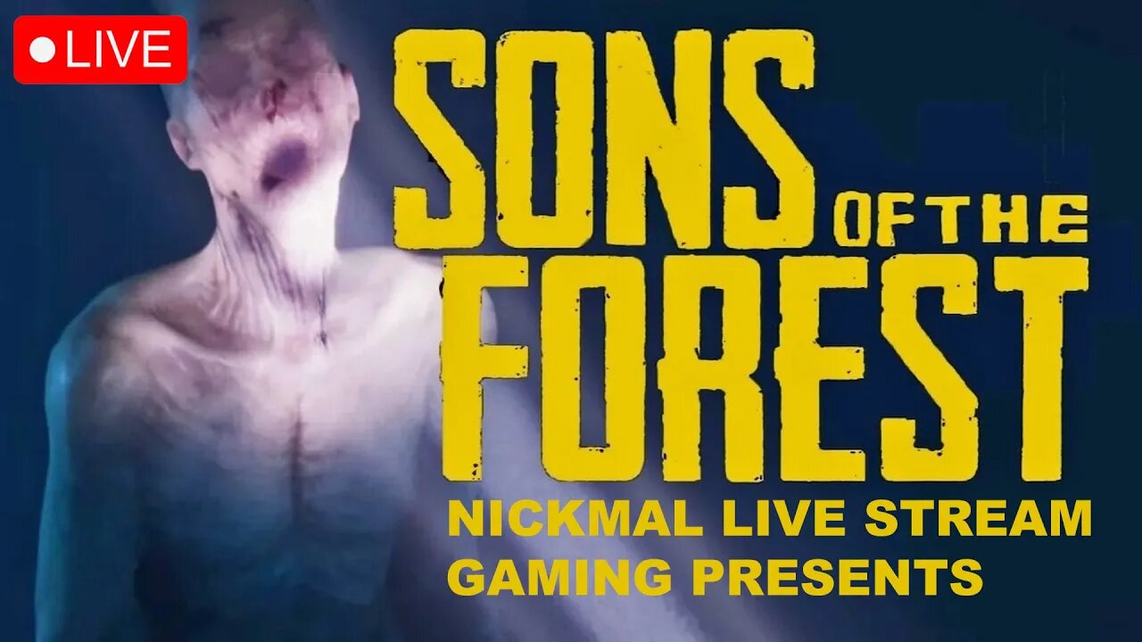 Sons of The Forest | Live Stream | Beating The Game With Just A Stick?!