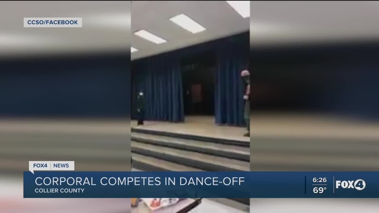 Corporal competes in dance off