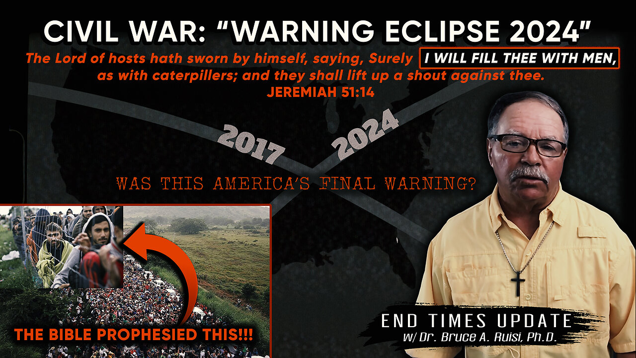 God's Escape Plan Unveiled: The Coming Civil War In America 2024 (Dr. Bruce Ruisi)