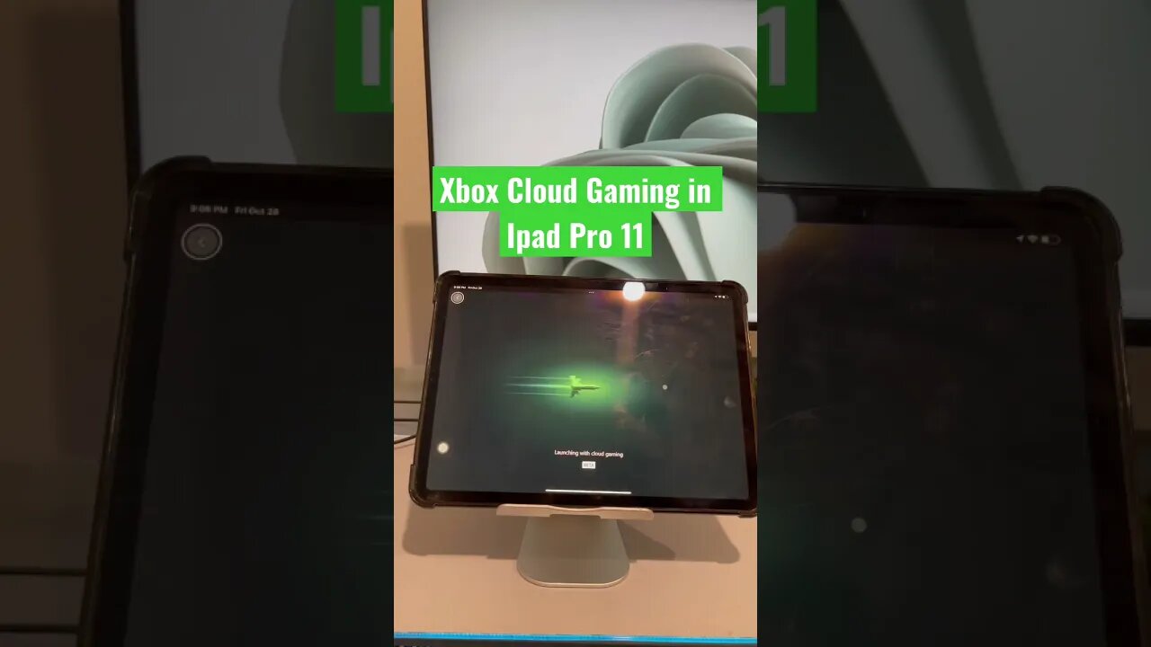 Xbox Cloud Gaming in Ipad Pro 11 using 8bitdo Pro 2 #xboxpass #xbox360