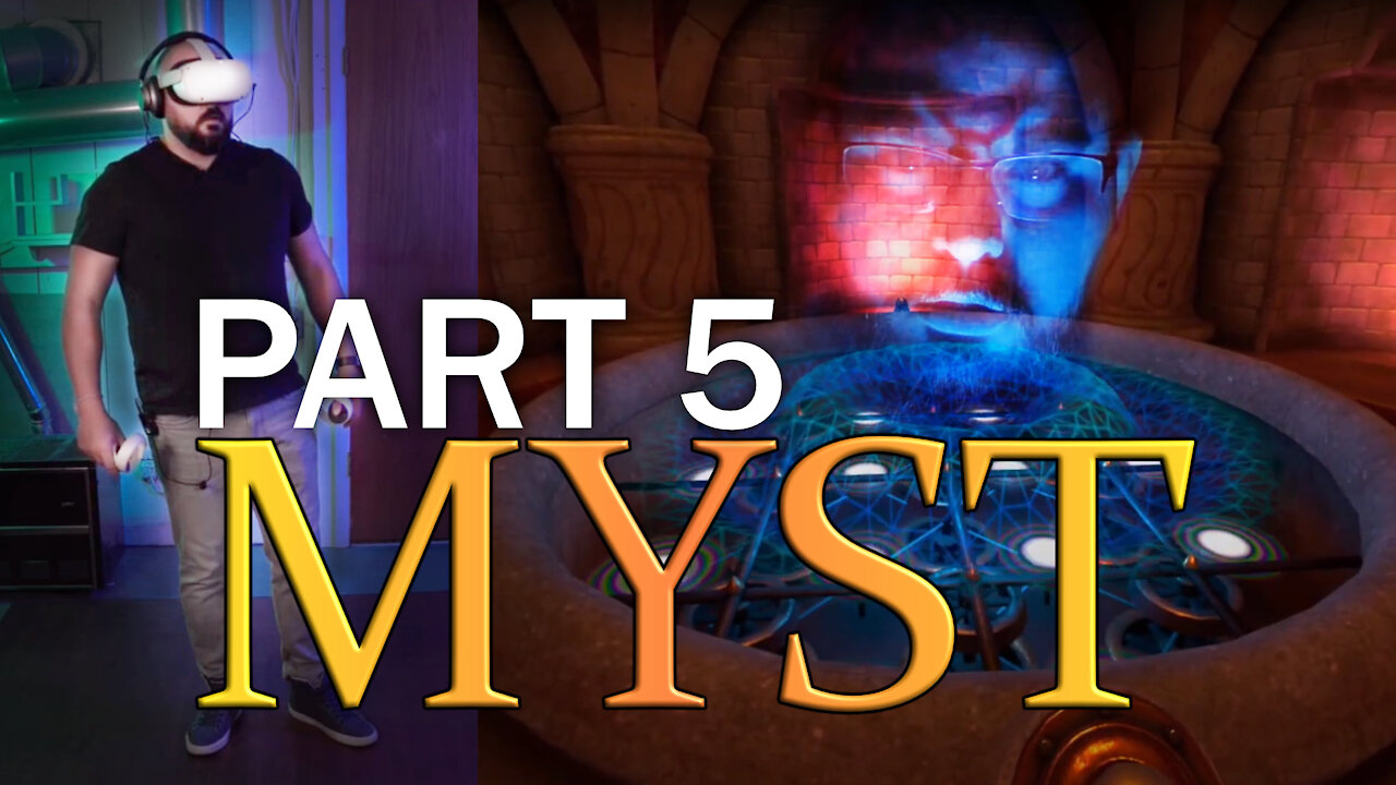 Oculus Quest 2 - Beginner Tries MYST VR - Part 5