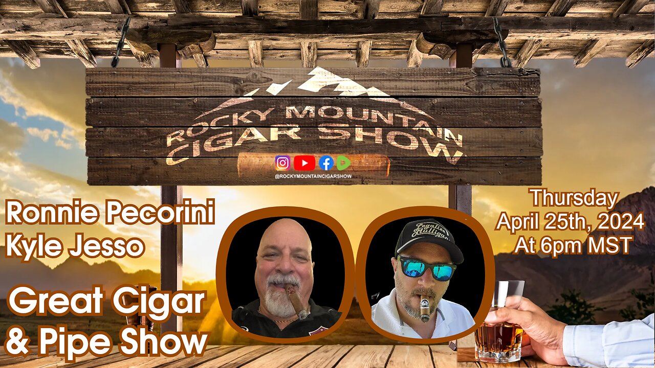 Episode 120: Ronnie & Kyle, from the Great Cigar & Pipe Show, are my guests this week.
