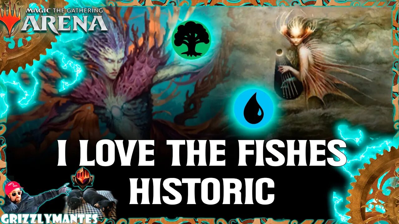 🔵🐟🟢I LOVE THE FISHES🟢🐟🔵|| Streets of New Capenna || [MTG Arena] Bo3 Blue Green Aggro Ranked Historic