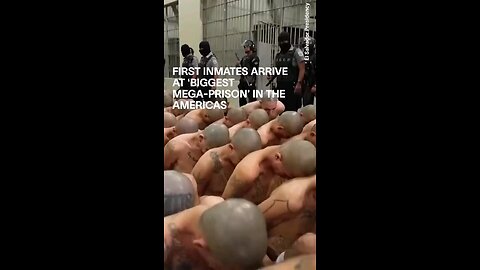 first animeats arrive at, 'biggest mega prison' in the American show.