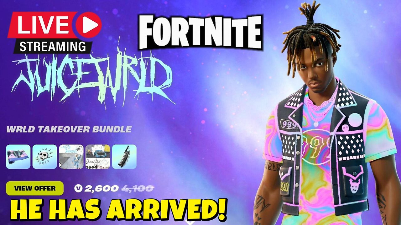 FORTNITE | Juice WRLD Has Arrived!