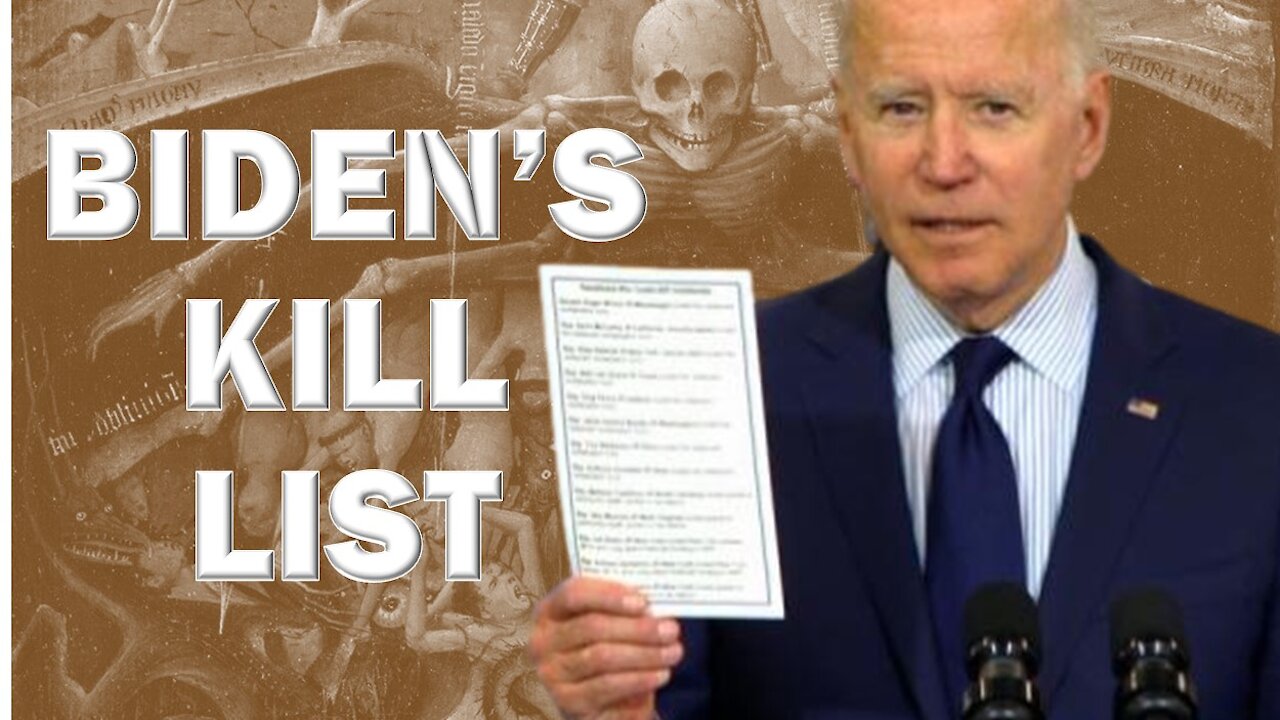 Joe gave the Taliban a list of what?!?