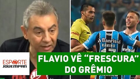 Flavio vê "FRESCURA" do GRÊMIO e quadruplica torcida por LANÚS!