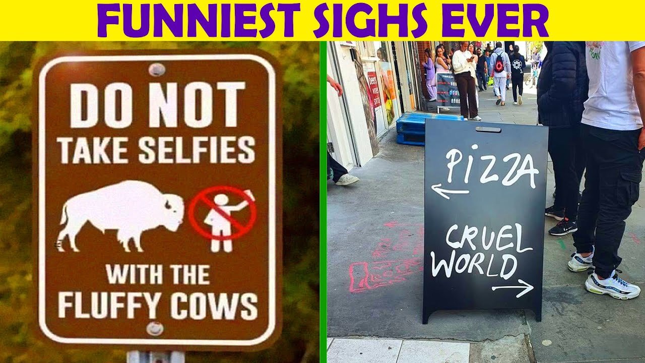 The Most Hilarious Signs Ever (PART 4)