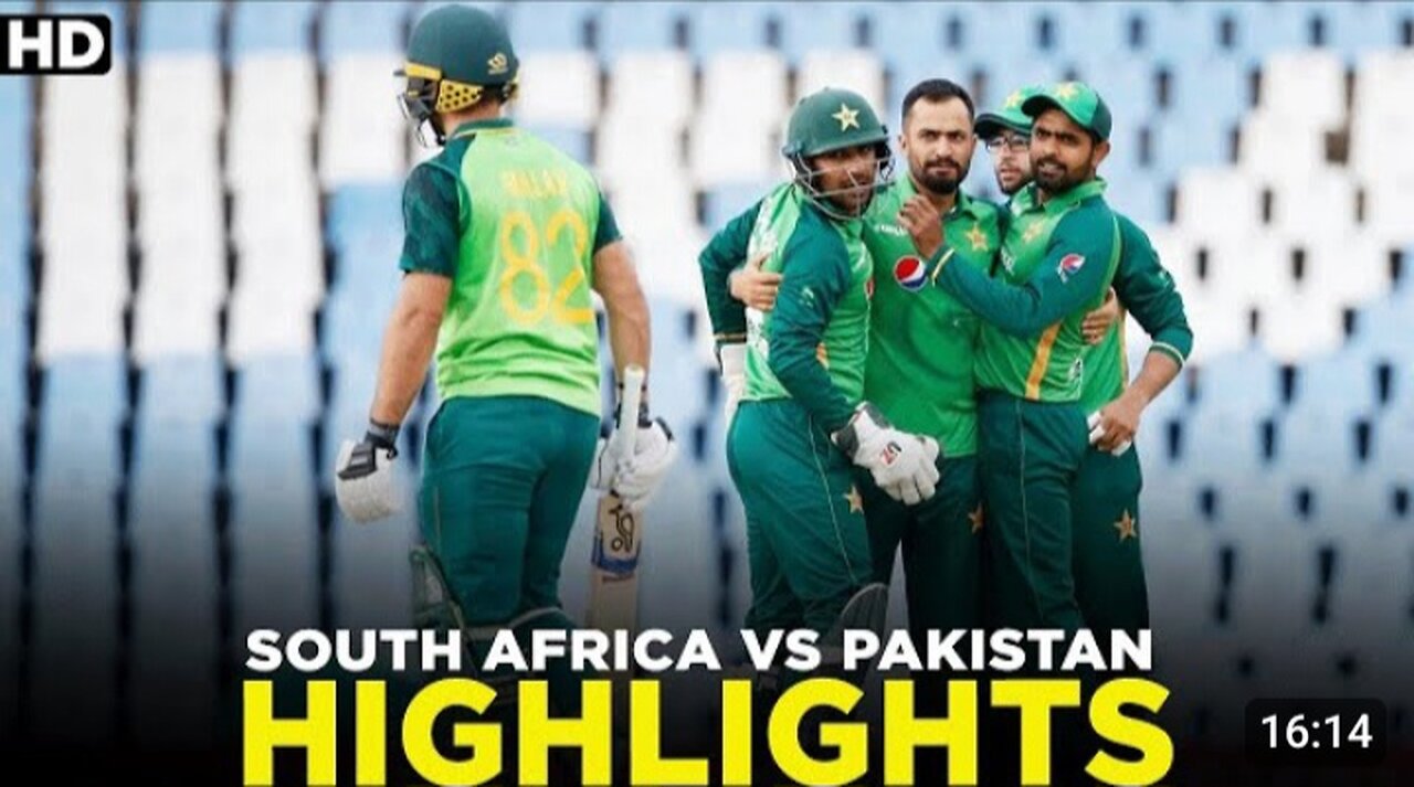 Highlights | South Africa vs Pakistan | 3rd ODI | CSA | MJ2A