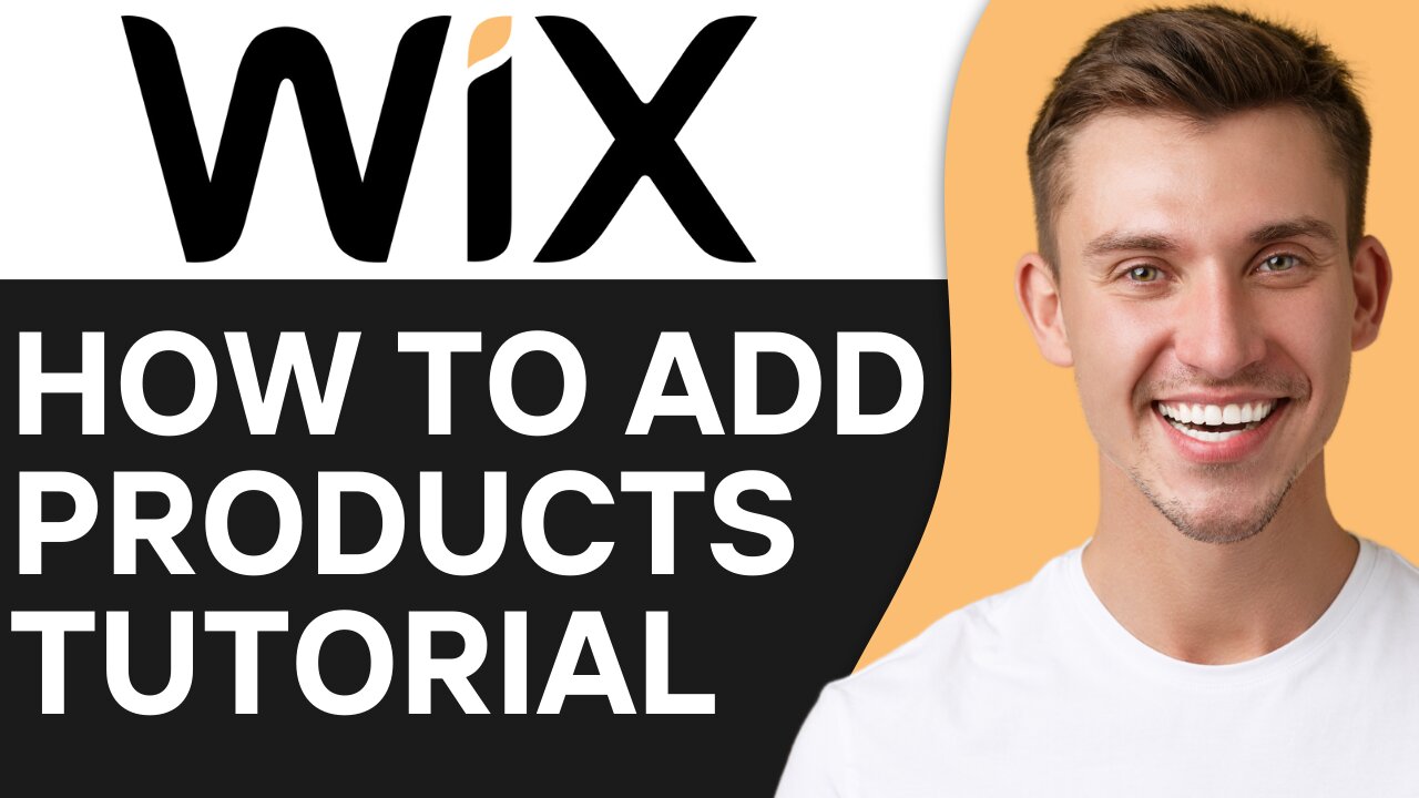 HOW TO ADD PRODUCTS TO WIX