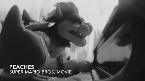 Jack Black - Peaches (The Super Mario Bros. Movie) - (Slowed + Reverb) Mellow Piano Cover