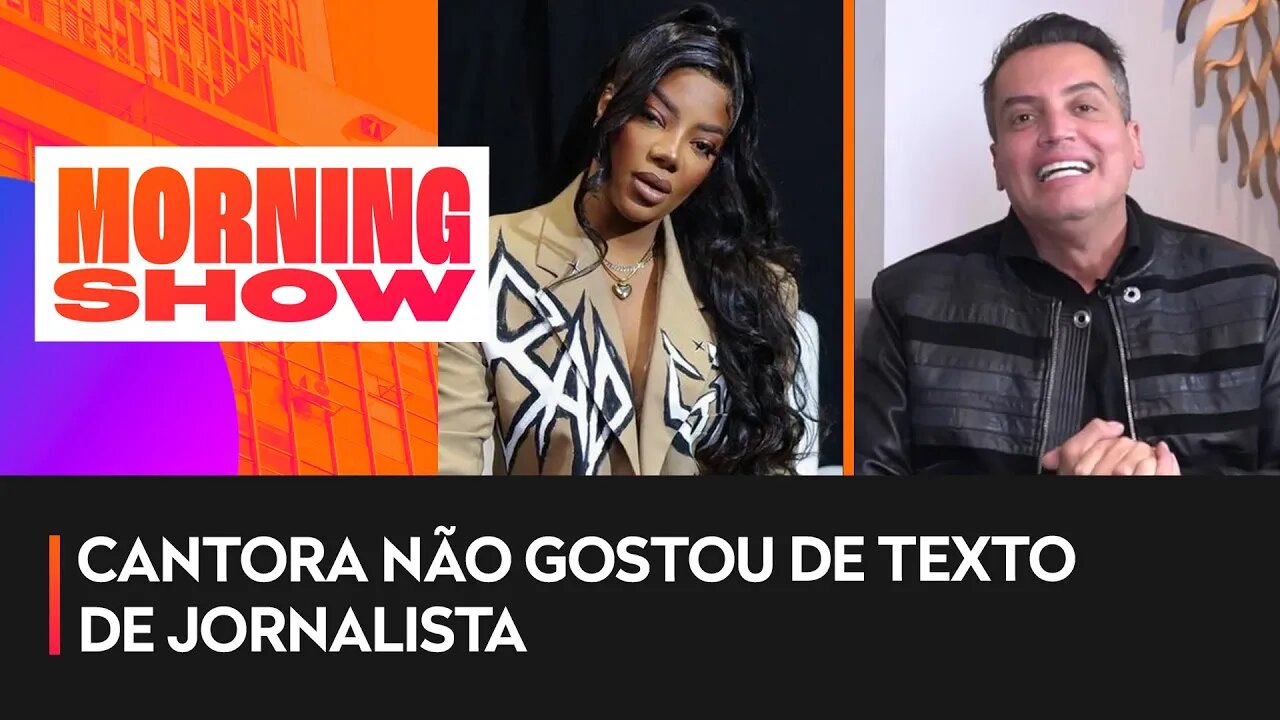 Ludmilla ataca Leo Dias após texto sobre Rock in Rio