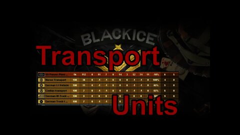 Transport Unit Tutorial for Black ICE Hearts of Iron III