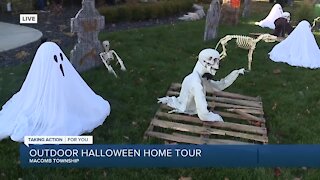 Outdoor Halloween Home Tour