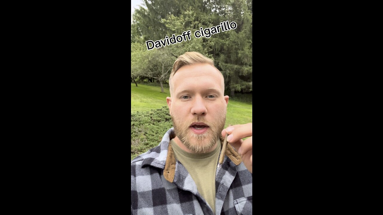 Davidoff Cigarillo - Fastest Review Ever ❗️❗️