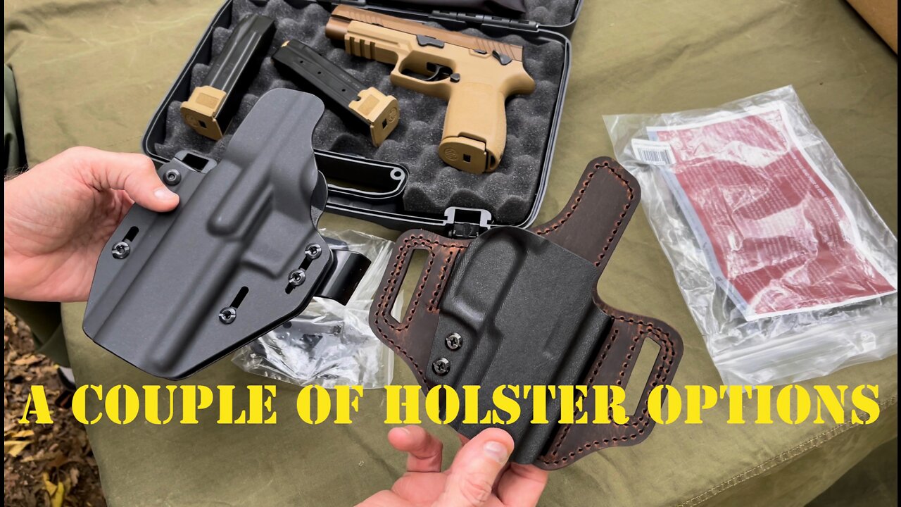 A couple of Holster Options