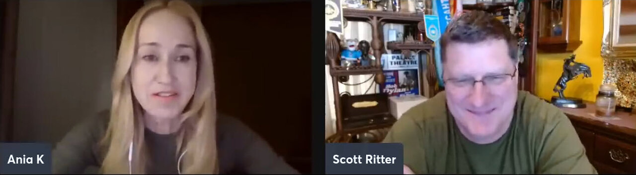 Scott Ritter & Ania K - Alexei Navalny death, Ukraine, Europe, Nuclear Weapons in Space (2-16-2024)