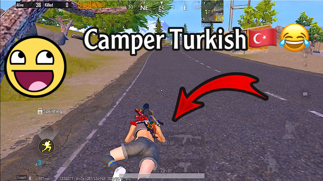 PUBG MOBILE - Funny Vedio Turkish Camper