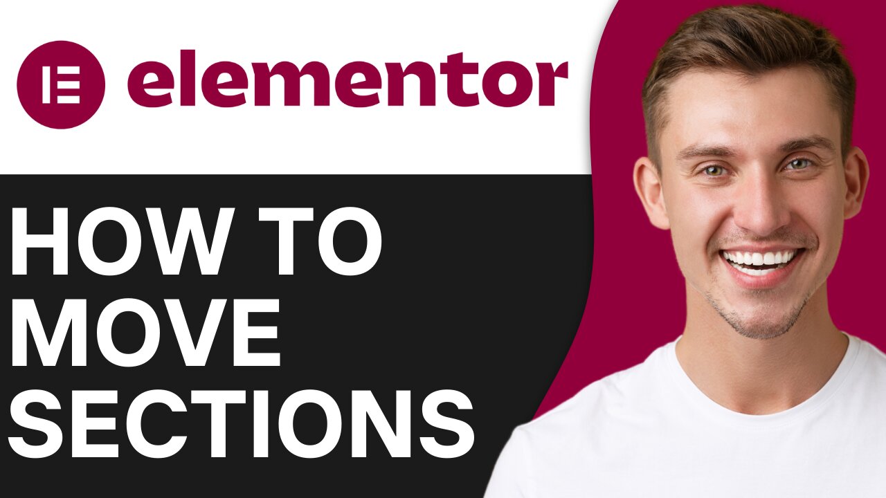 HOW TO MOVE SECTIONS IN ELEMENTOR