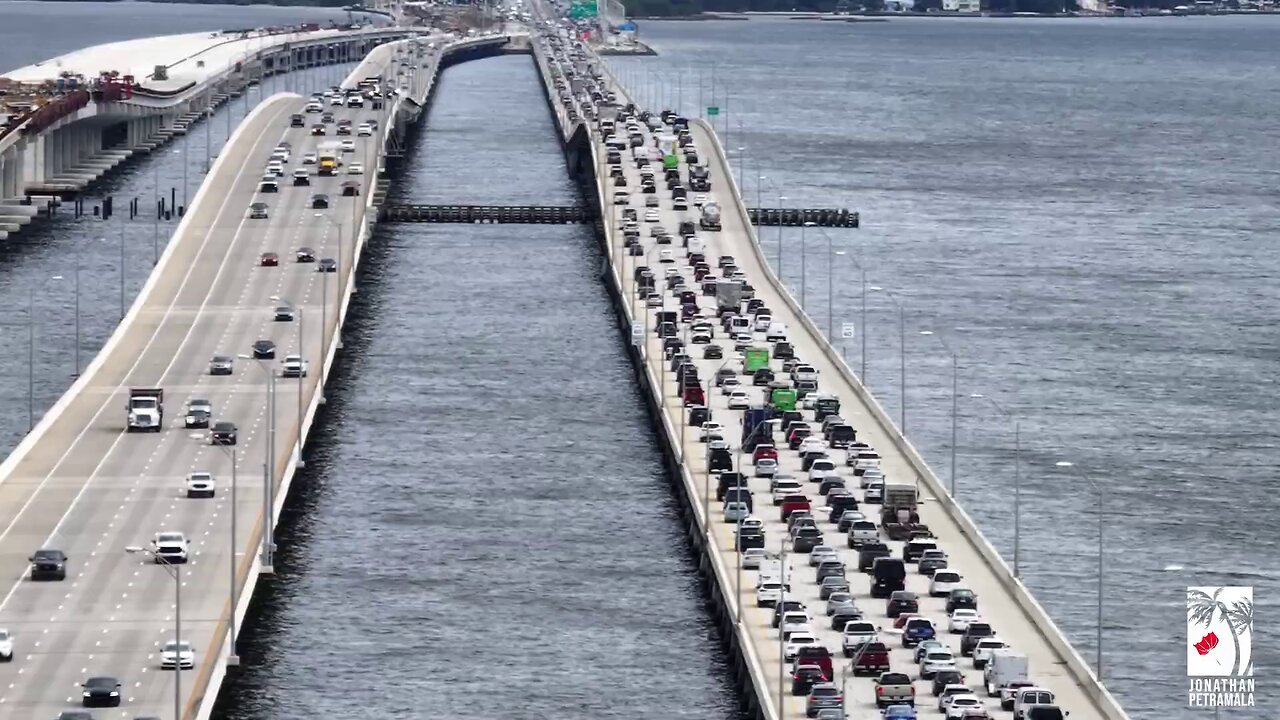 Hurricane Milton Evacuation CHAOS Gas Lines, Last Minute Scramble!