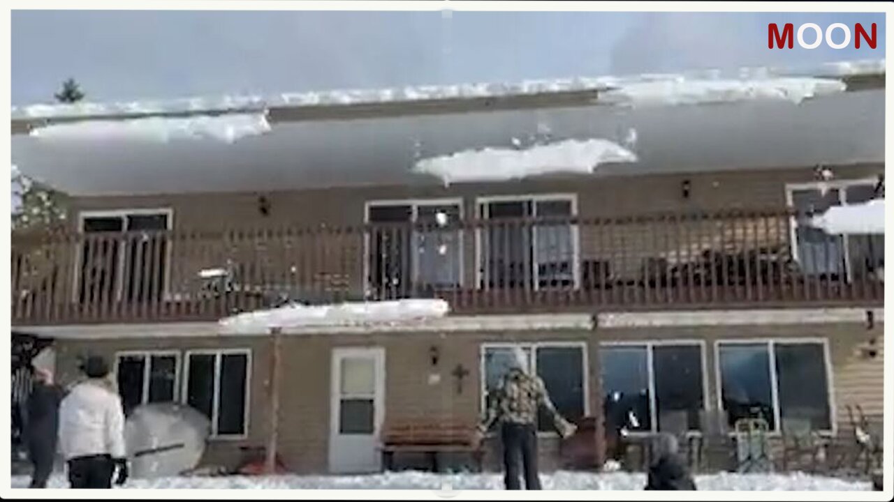 Avalanche dancing on the roof