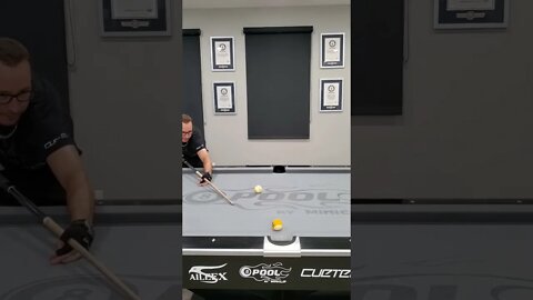 Classic cut follow shot! ⚪🎱 #8ballpool #shorts