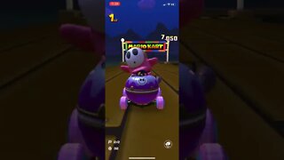 Mario Kart Tour - Pink Shy Guy Gameplay (Samurai Tour Gift Reward Driver)