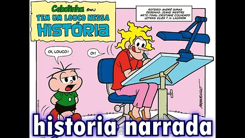 Cebolinha em-Tem um louco nessa história | Gibis do Rapha