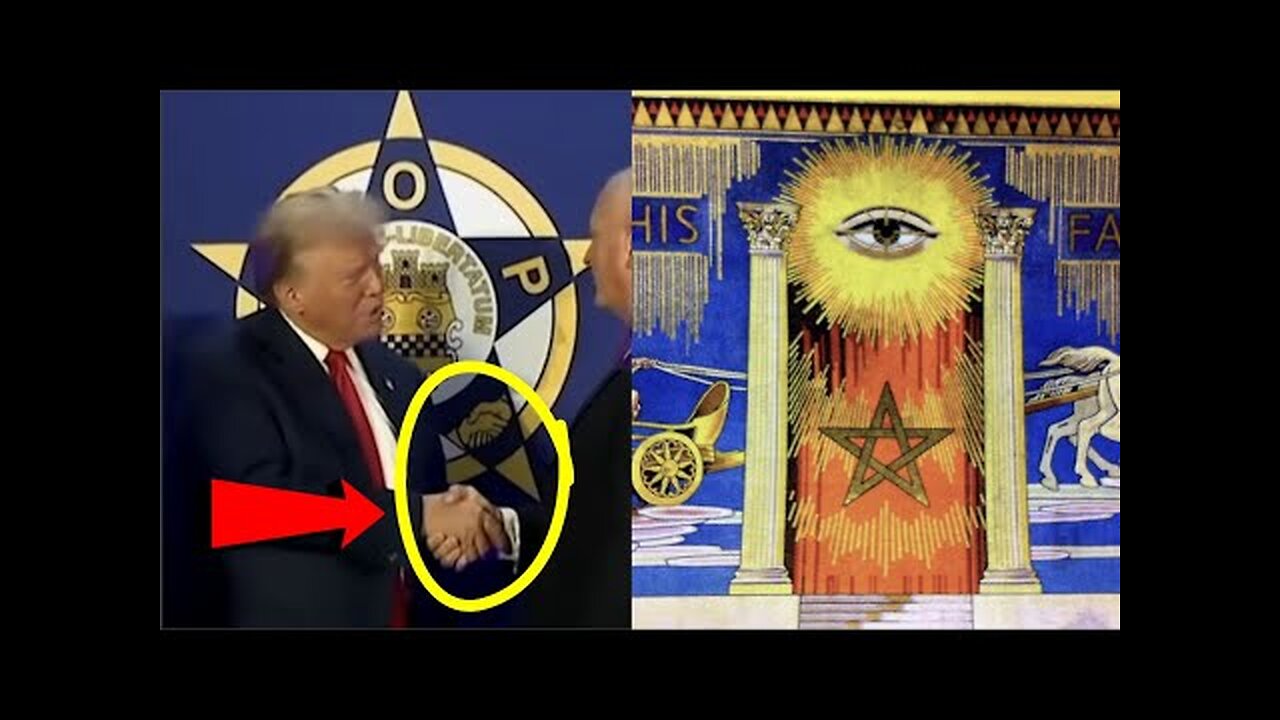 WAKE THE F UP! TRUMP ACCEPTS ENDORSEMENT OF LUCIFERIAN FREEMASON'S! BOTH SIDES ARE WORKING TOGETHER!