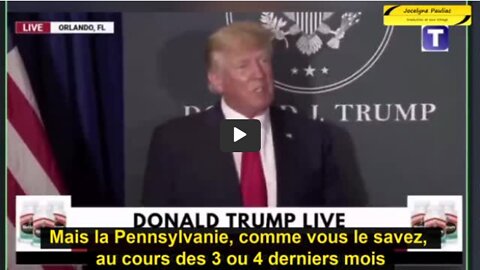 Trump et de Poutine qui se sont exprimés SÉPARÉMENT dernière