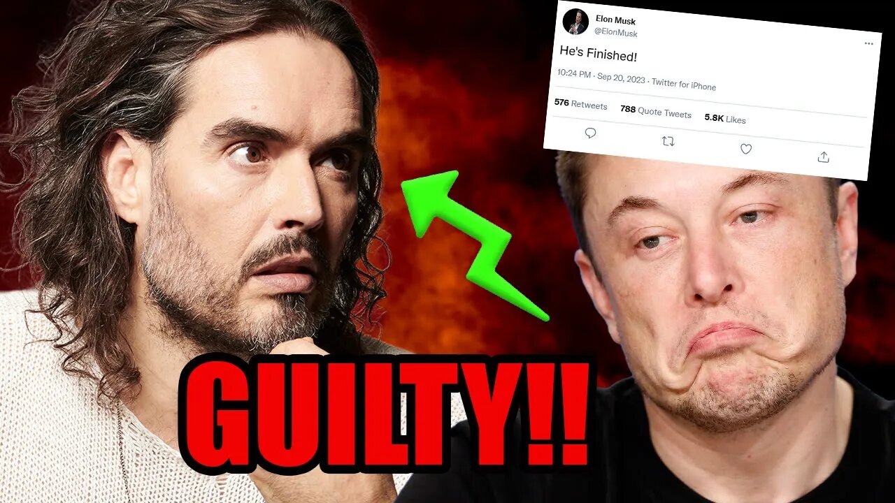 RUSSELL BRAND Destroyed by ACCUSATIONS and now DEMONETIZED!!!