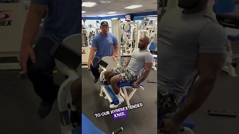 SEATED LEG EXTENSIONS #shorts