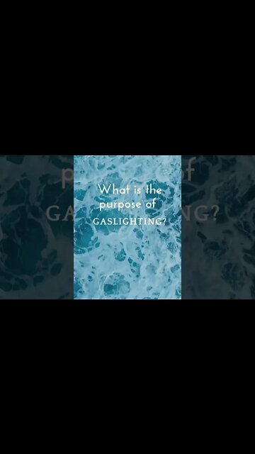 Purpose of Gaslighting #shorts