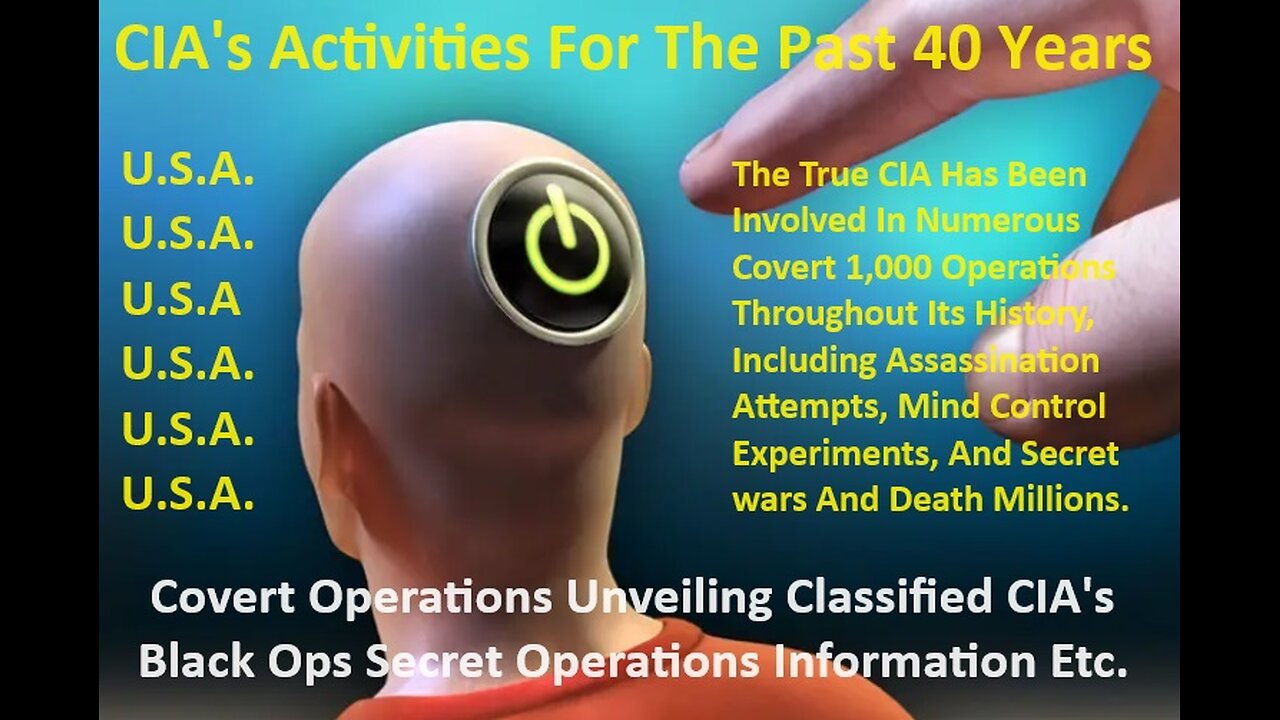 Covert Operations Unveiling Classified CIA Black Ops Secret Operations Information