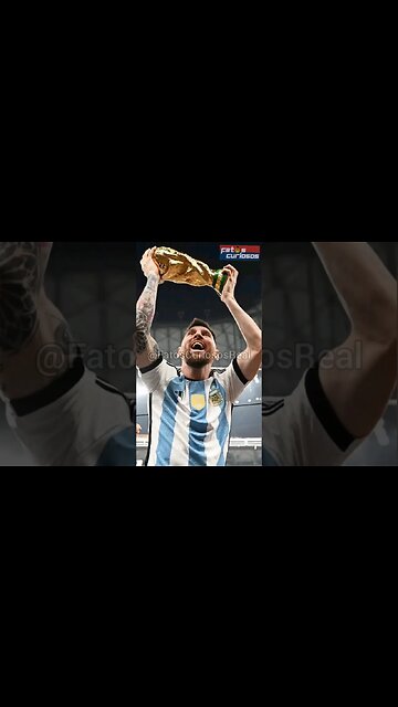 MESSI É CAMPEÃO DA COPA DO MUNDO DE 2022!